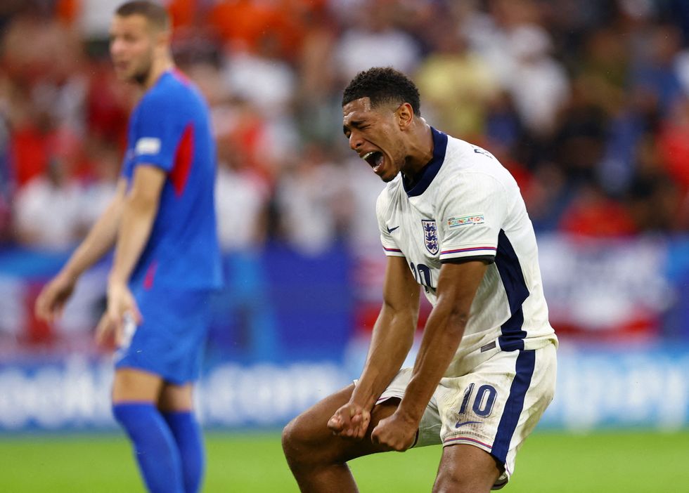 Euro 2024 Bellingham England Slovakia