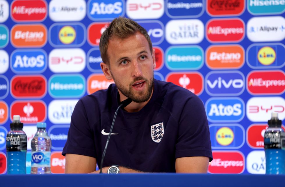 Euro 2024 England Harry Kane Slovakia