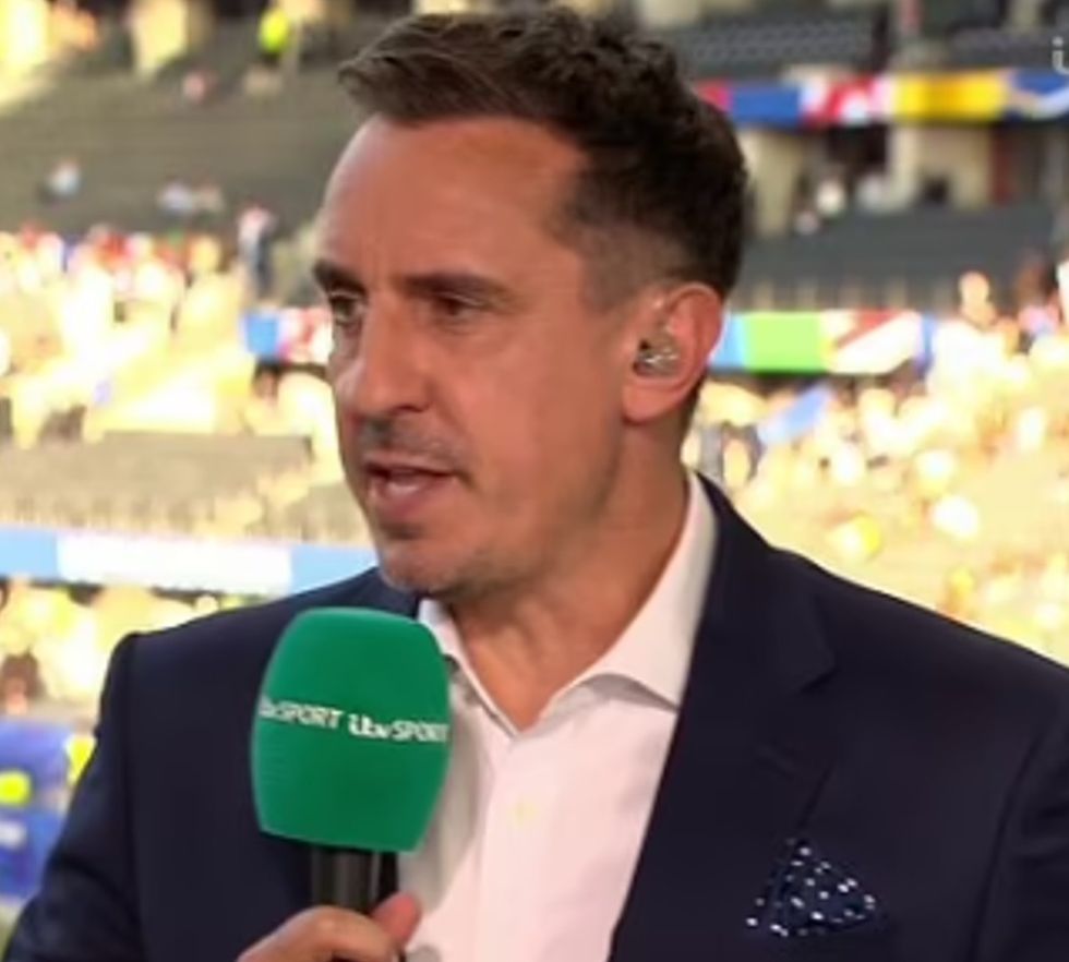 Euro 2024 Gary Neville England Spain