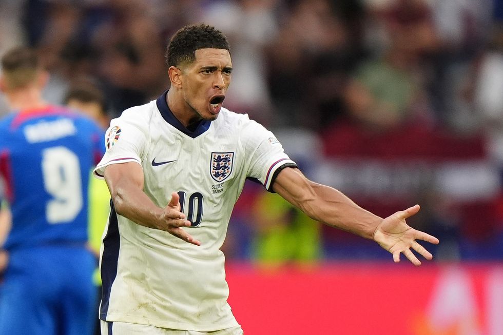 Euro 2024 Jude Bellingham England Switzerland
