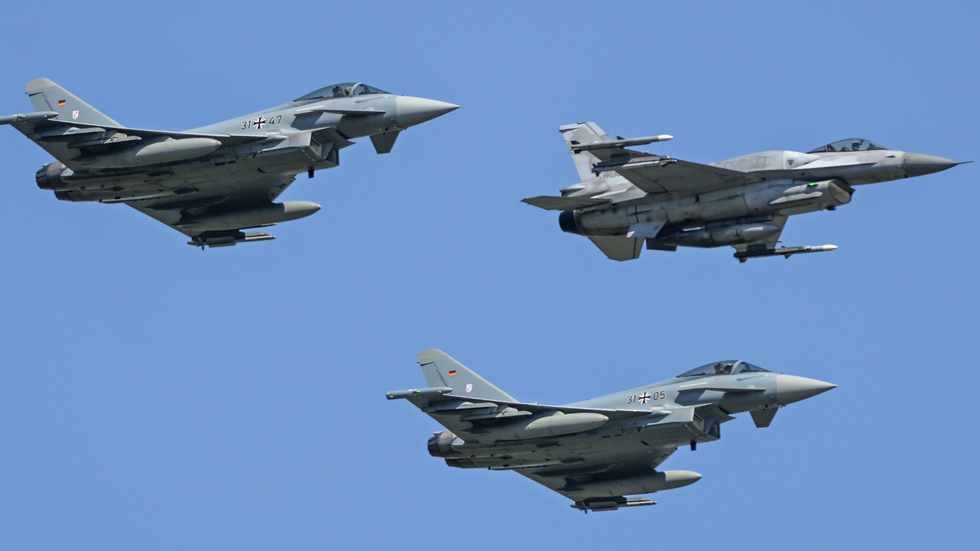 Eurofighter Typhoon aircraft