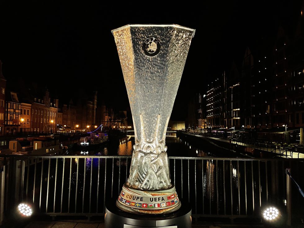 Europa League trophy
