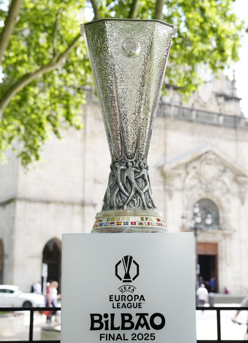 Europa League trophy