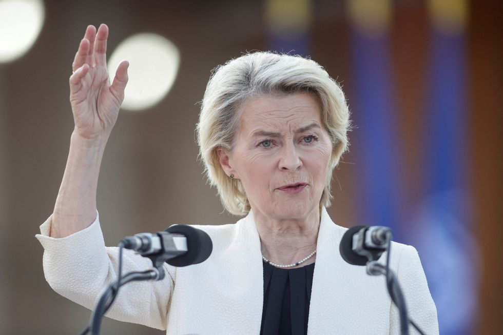 European Commission President Ursula von der Leyen's