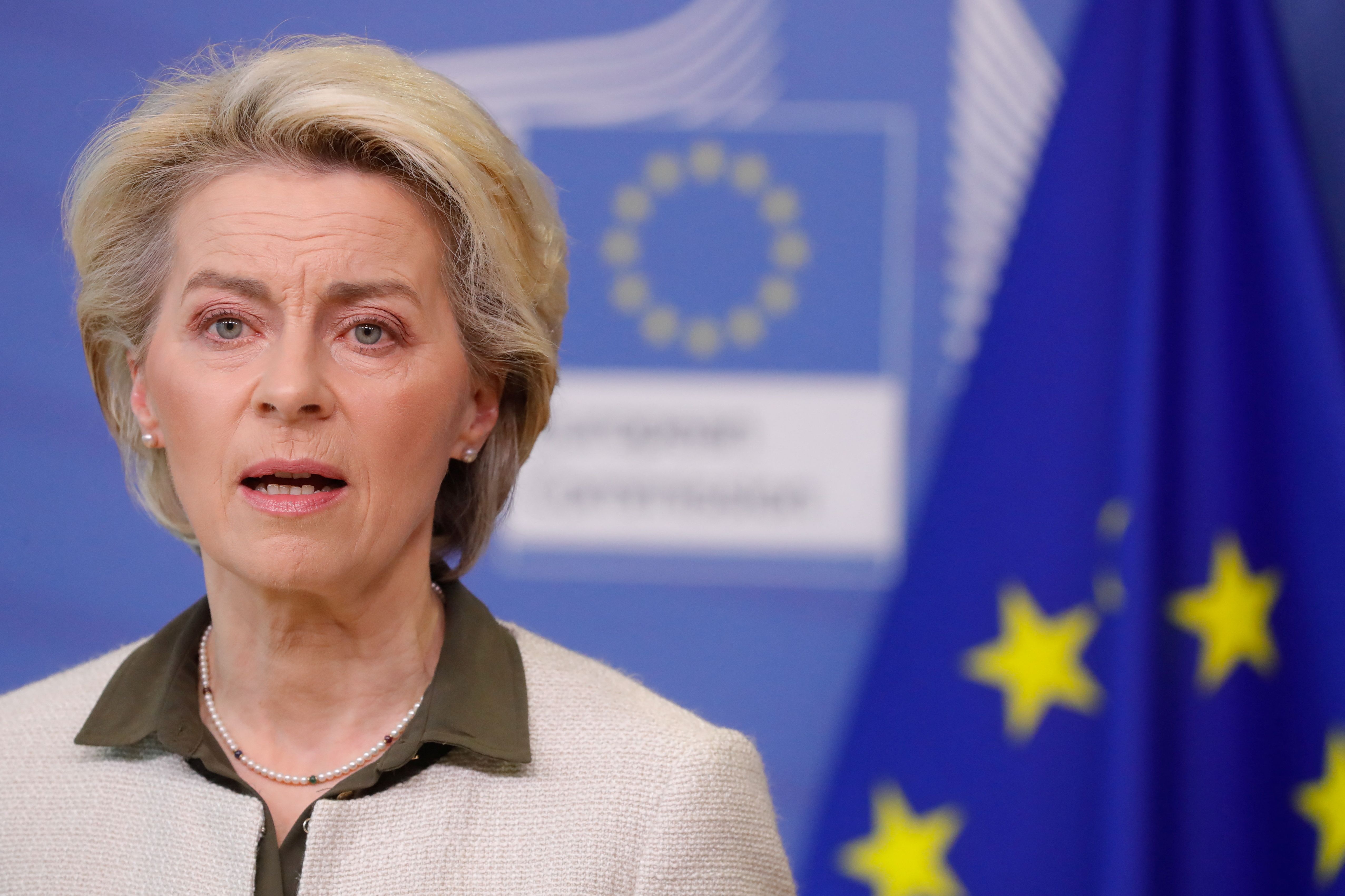 European Commission President Ursula von der Leyen
