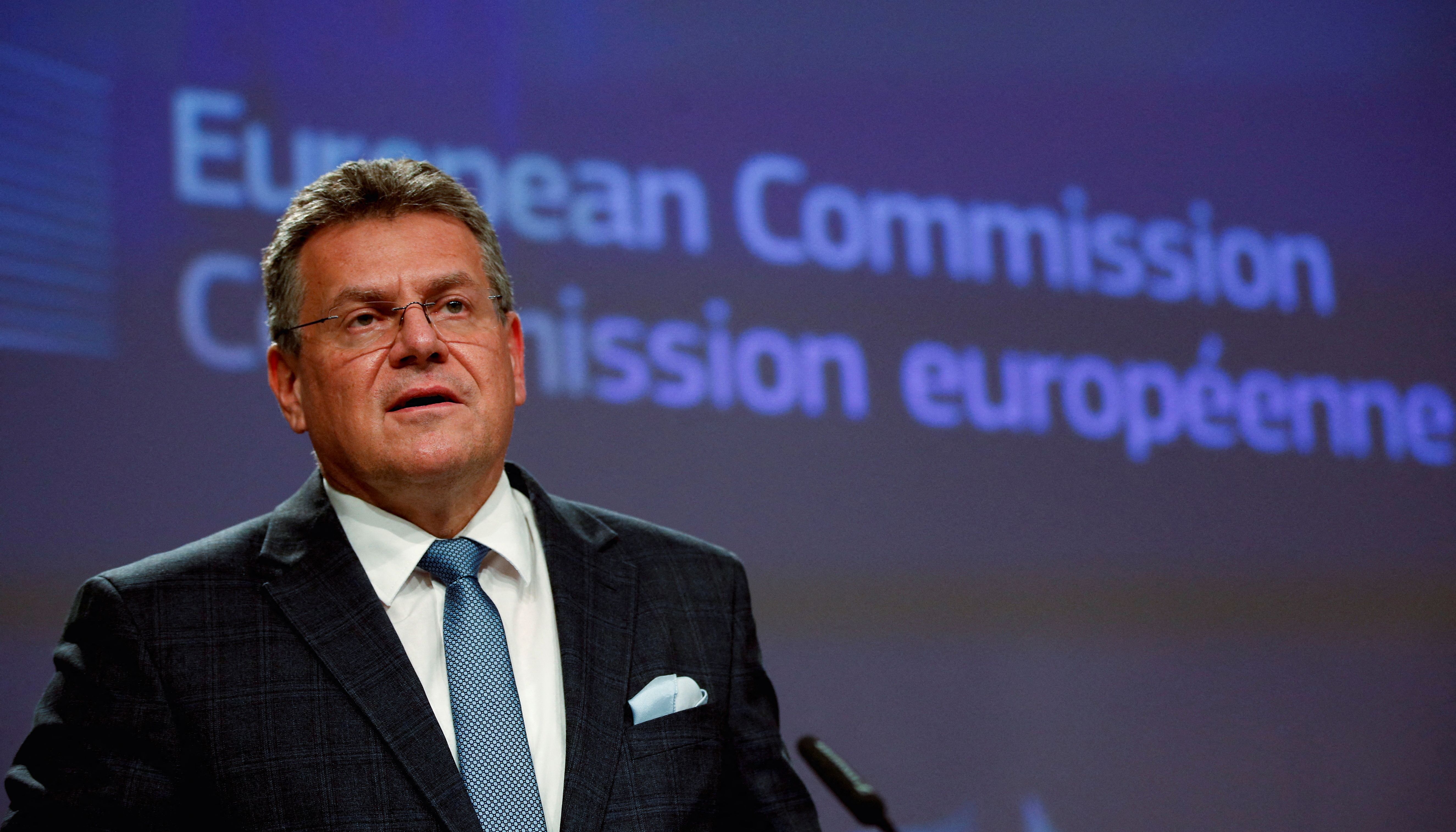 European Commission Vice-President for Interinstitutional Relations Maros Sefcovic will meet with members of Congress to discuss future trade deals.