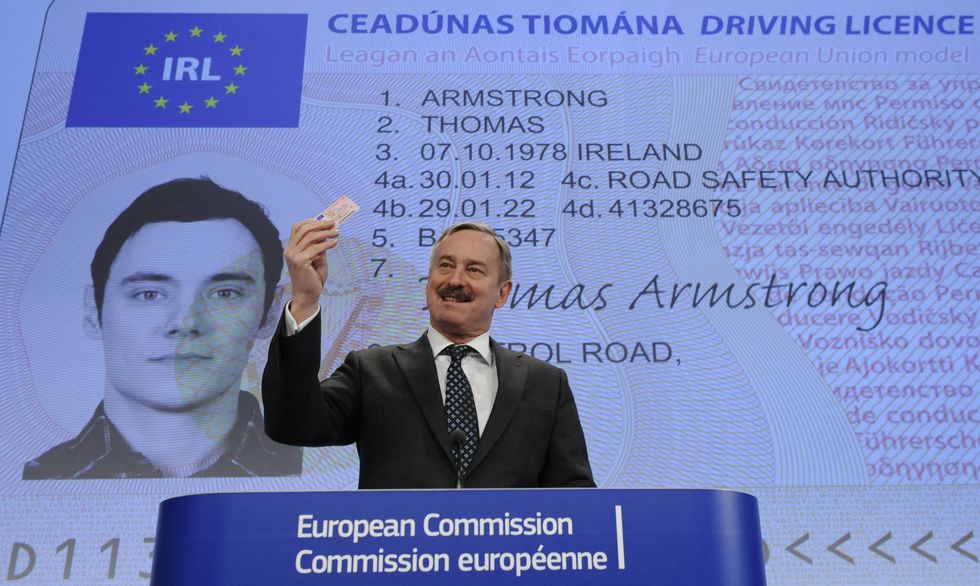 European driving licence