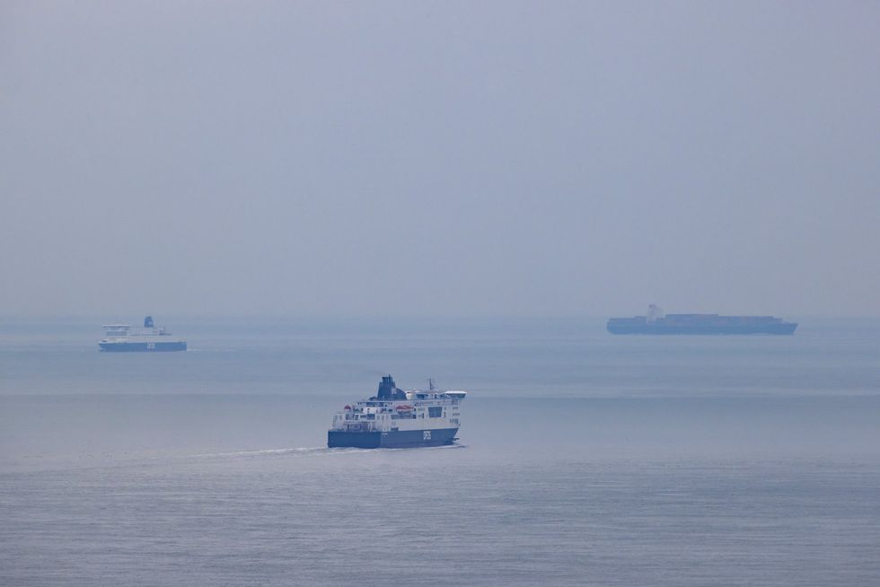 European shipping lane