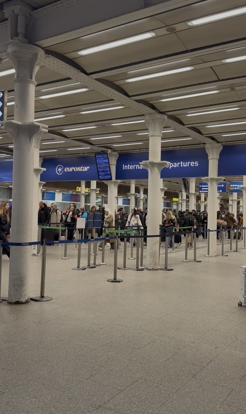 Eurostar entrance King's Cross St Pancreas