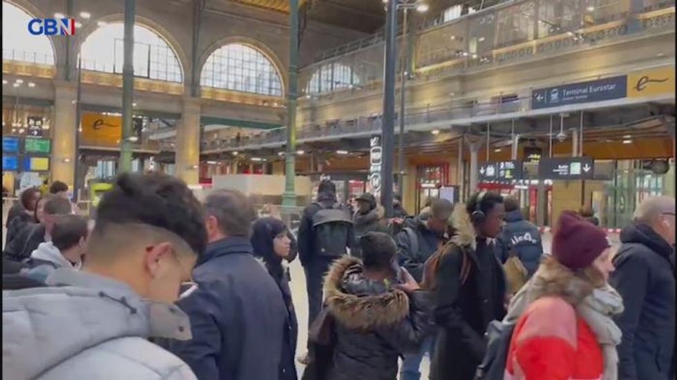 Eurostar stabbing: Knifeman goes on rampage at Gare du Nord train station - attacker shot by police