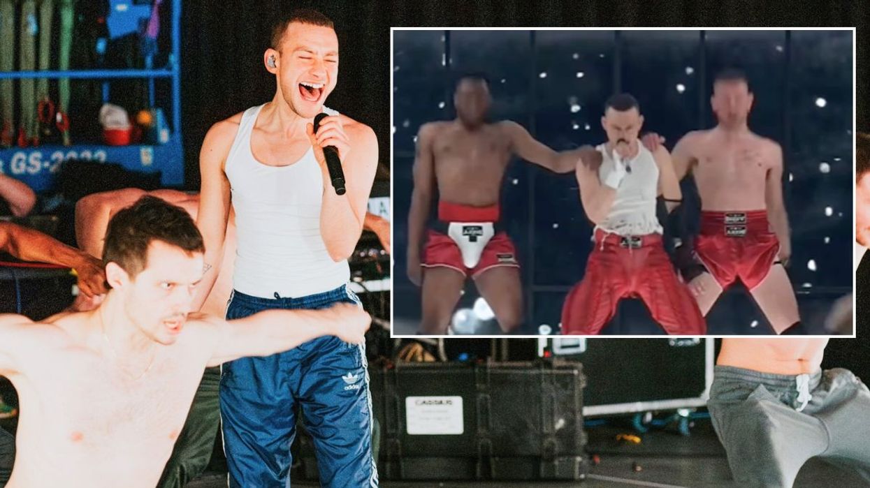 Eurovision fans aren't happy with the nature of Olly Alexander's routine