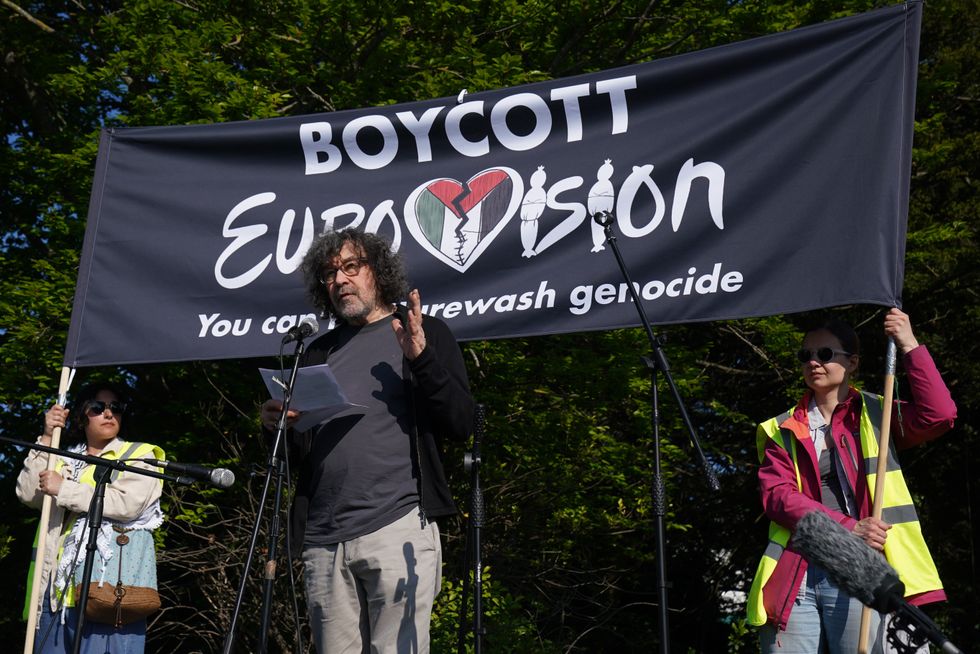 Eurovision protest