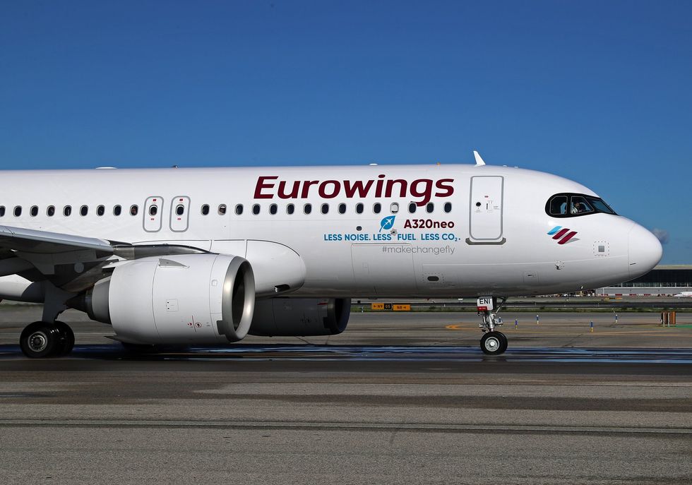 Eurowings plane