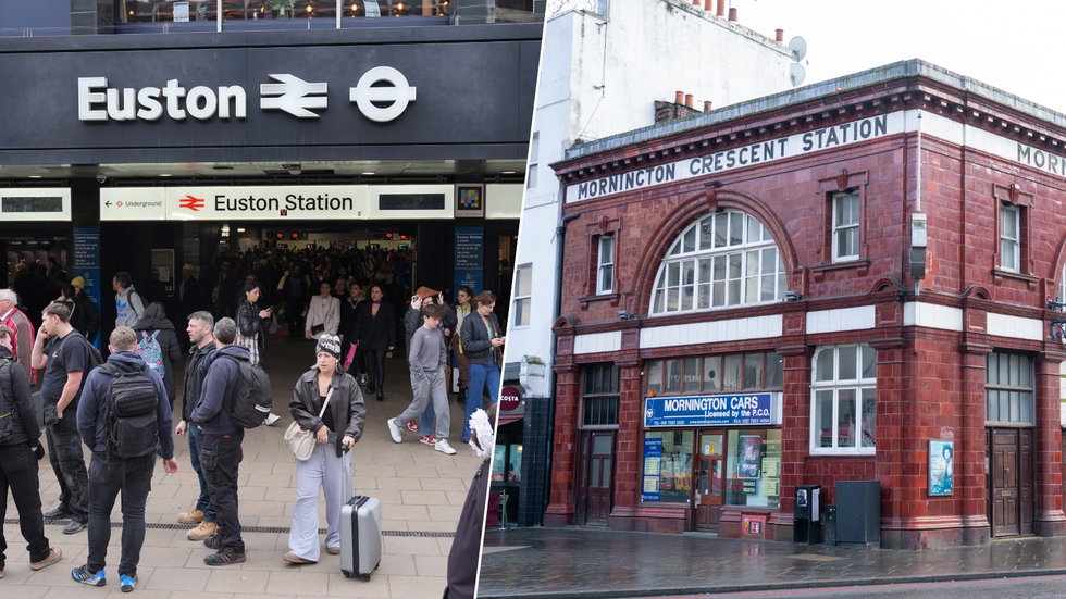 Euston Station/Mornington Crescent Underground Station