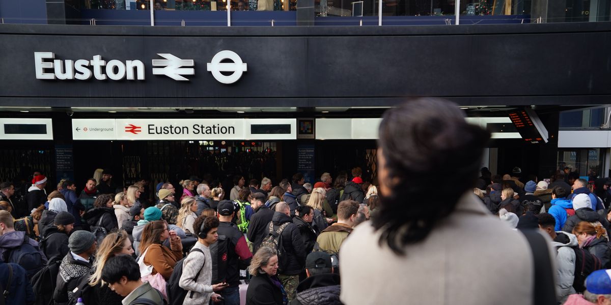 NextImg:London Euston station urgently evacuated and all services suspended after security alert as police rush to the scene
