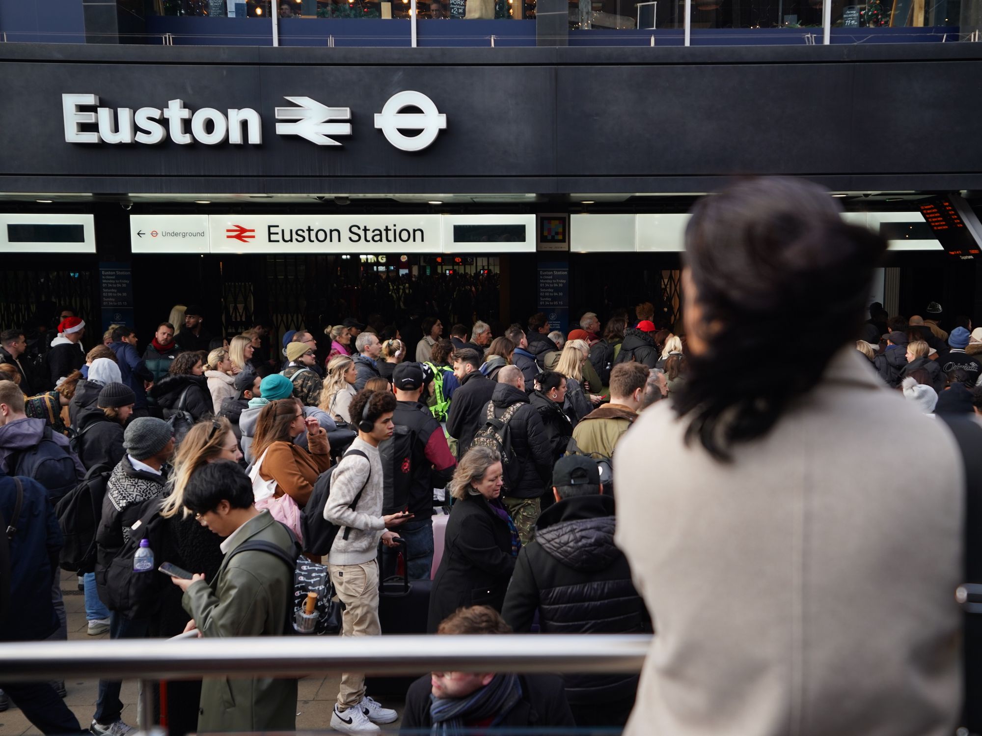 Euston train station today
