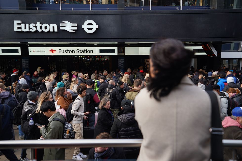 Euston train station today