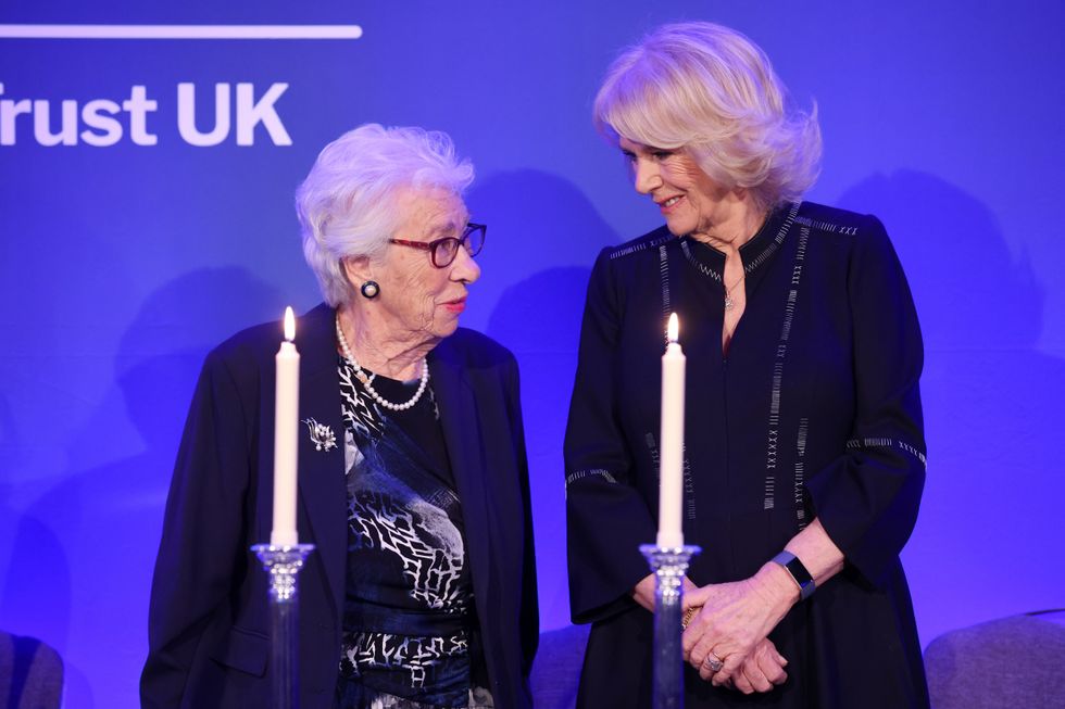 Eva Schloss, Queen Camilla