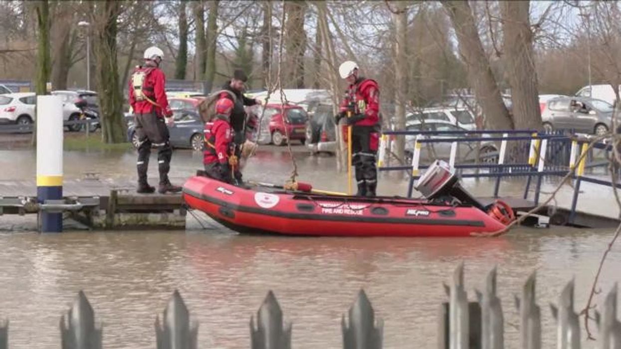 Storm Henk: Fire crews scrambled as devastating floods force thousands to flee holiday park