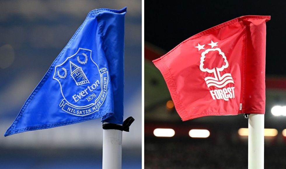 Everton and Nottingham Forest have been charged