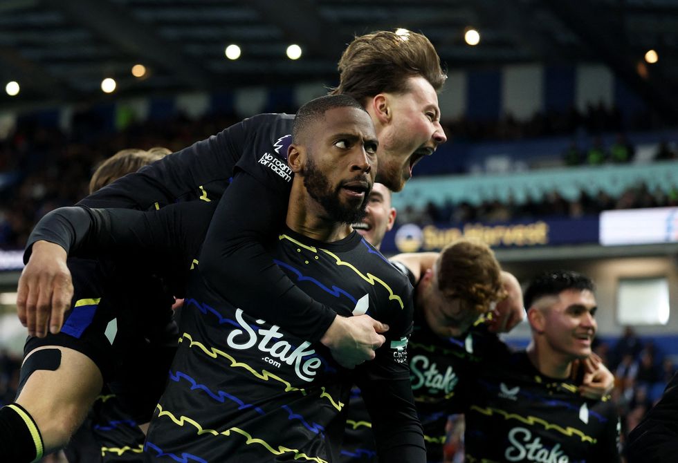 Everton striker Beto netted a last-gasp equaliser against Brighton