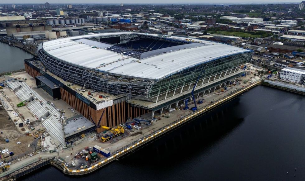Everton will move into their new stadium next year