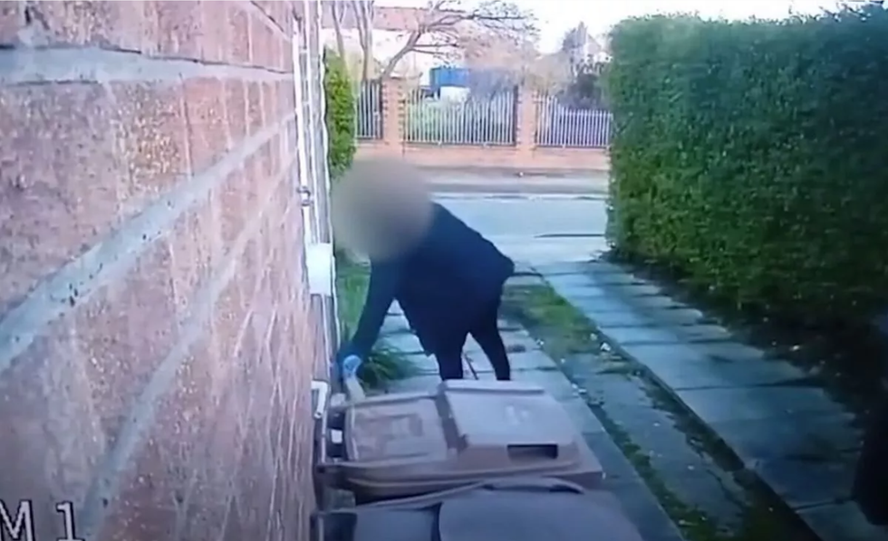 Evri delivery driver stealing parcels