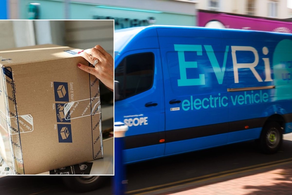 Evri van and parcel