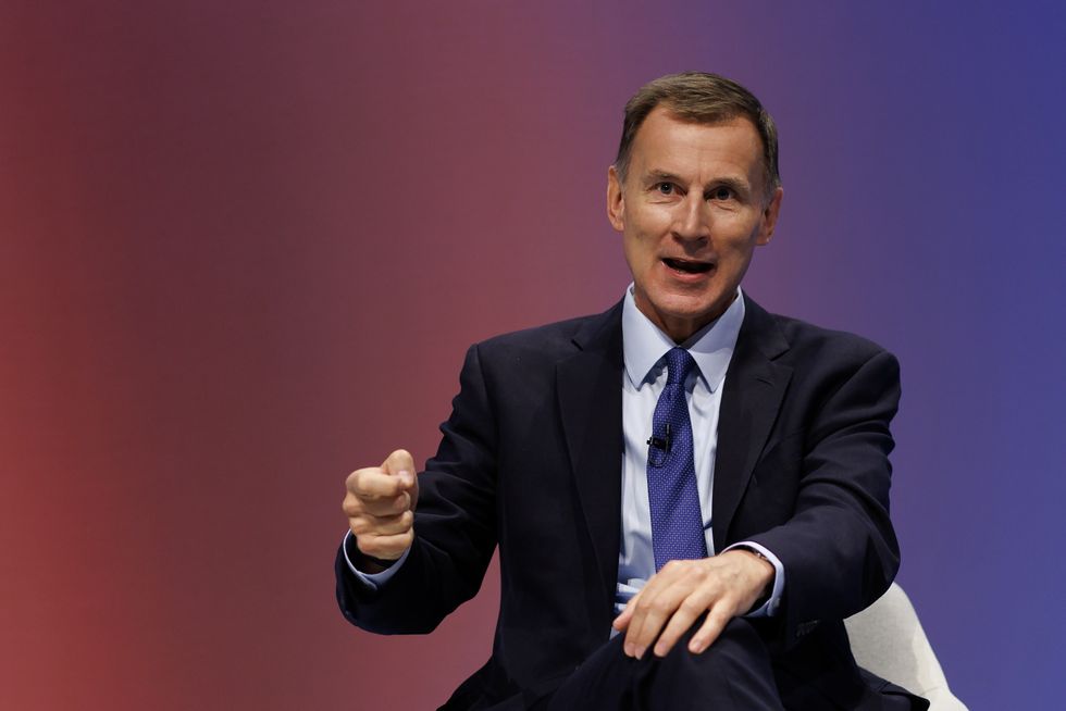 Ex-Chancellor Jeremy Hunt