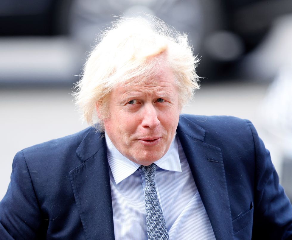 Ex-Prime Minister Boris Johnson