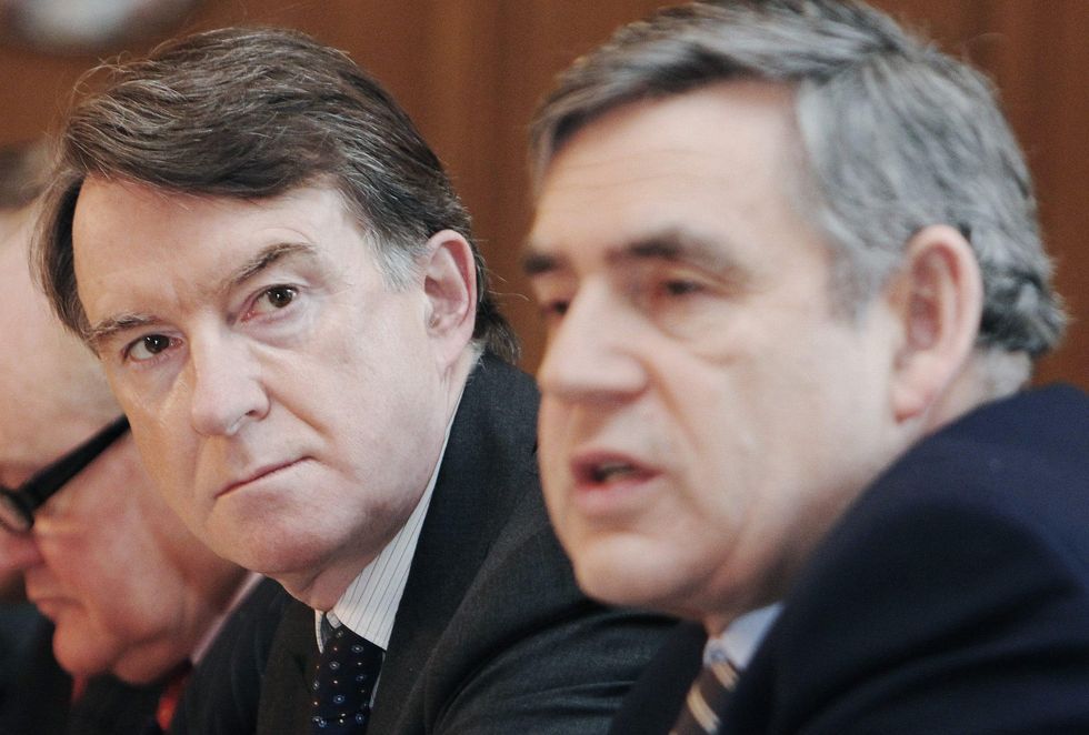 Ex-Prime Minister Gordon Brown also wrote to Scotland Yard about Lord Mandelson's friendship with Epstein