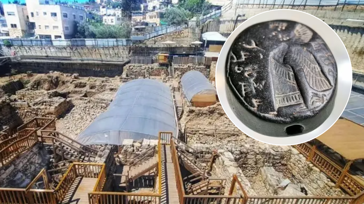 Excavation site/stone