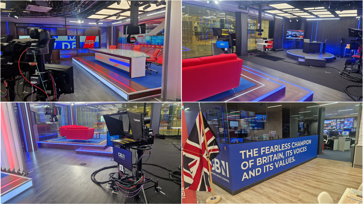 EXCLUSIVE: GB News Newsroom Tour for Champions
