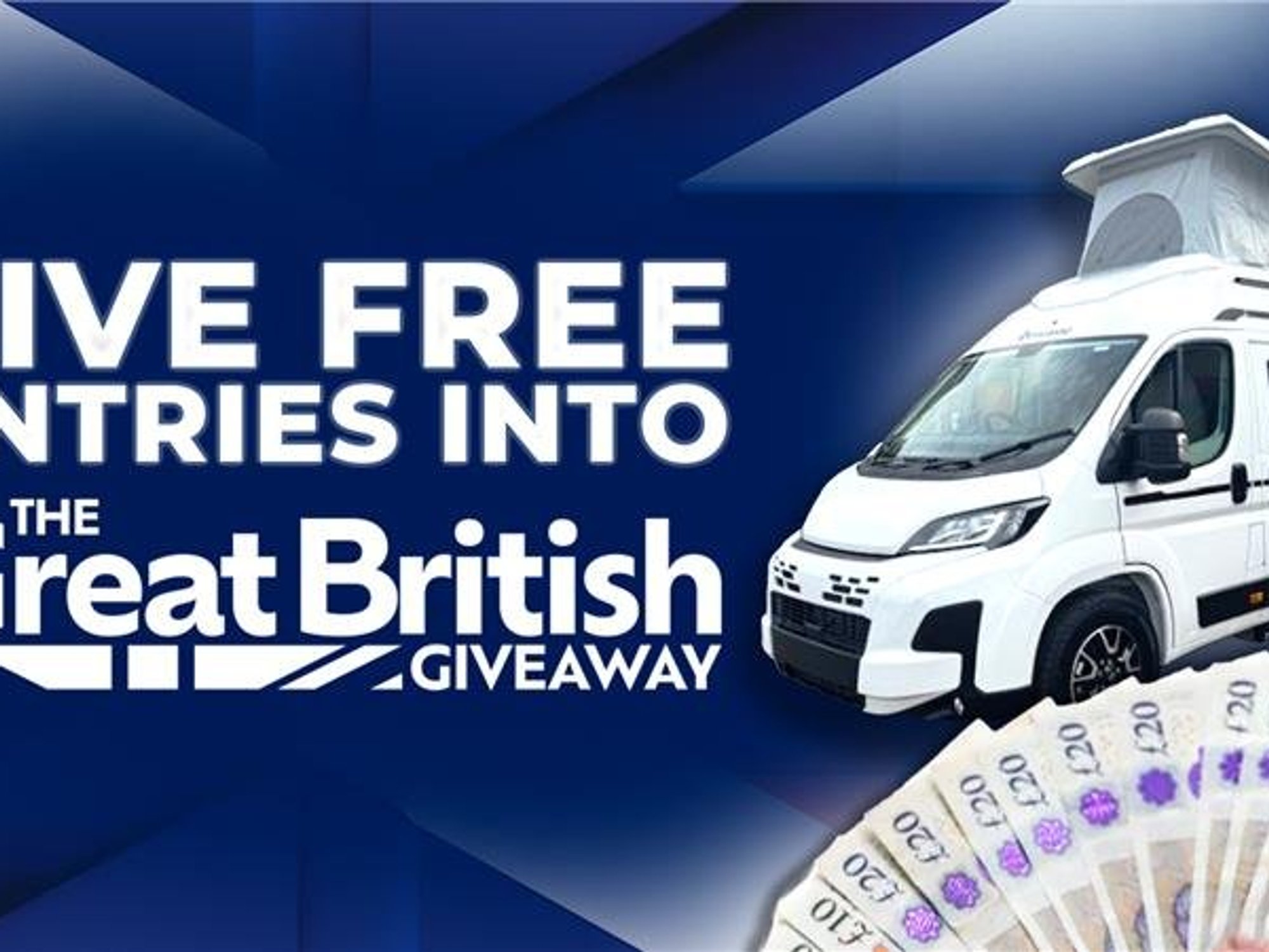 EXCLUSIVE OFFER: Get five free entries into The Great British Giveaway