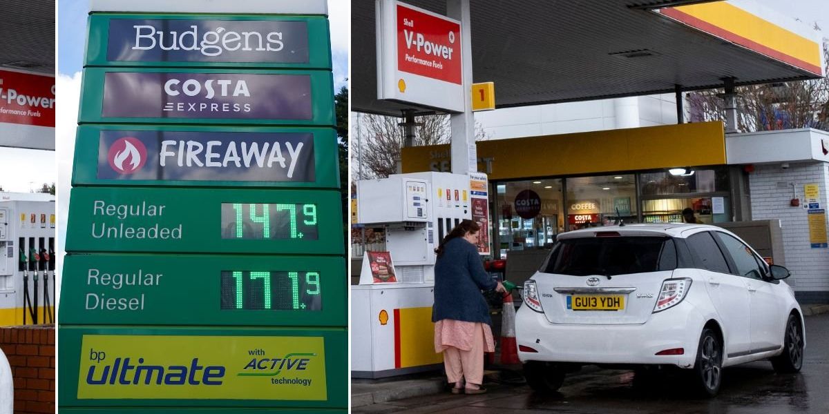 Petrol prices soar above £1.50 a litre in ‘unwelcome milestone’ as fuel stations charge £2.17 for diesel Petrol prices soar above £1.50 a litre in ‘unwelcome milestone’ as fuel stations charge £2.17 for diesel