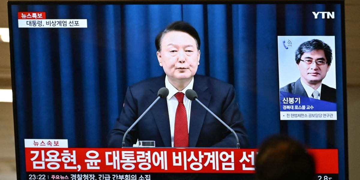 NextImg:South Korea declares emergency martial law as President Yoon makes shock announcement