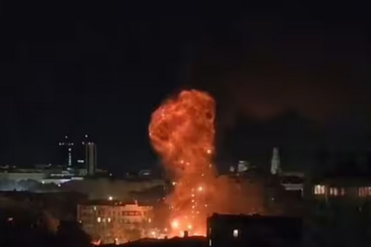 Explosion blast in Rostov