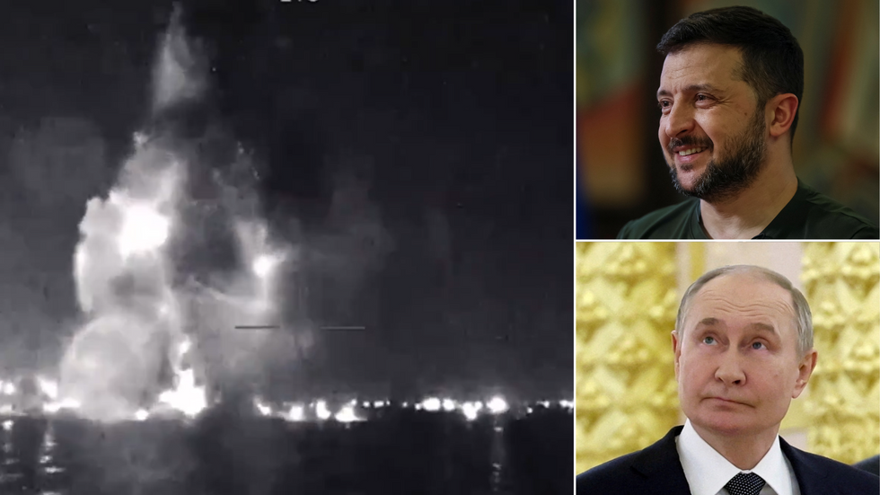 Explosion/Zelensky/Putin
