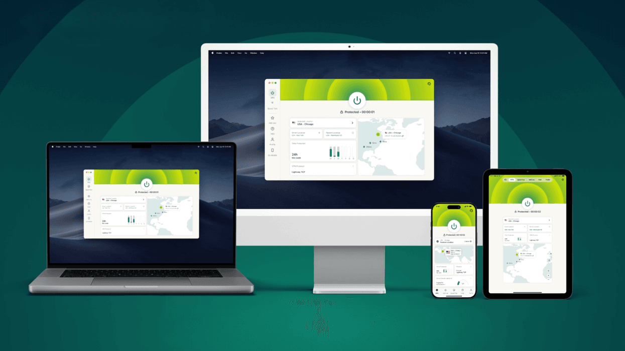 ExpressVPN installed across several devices