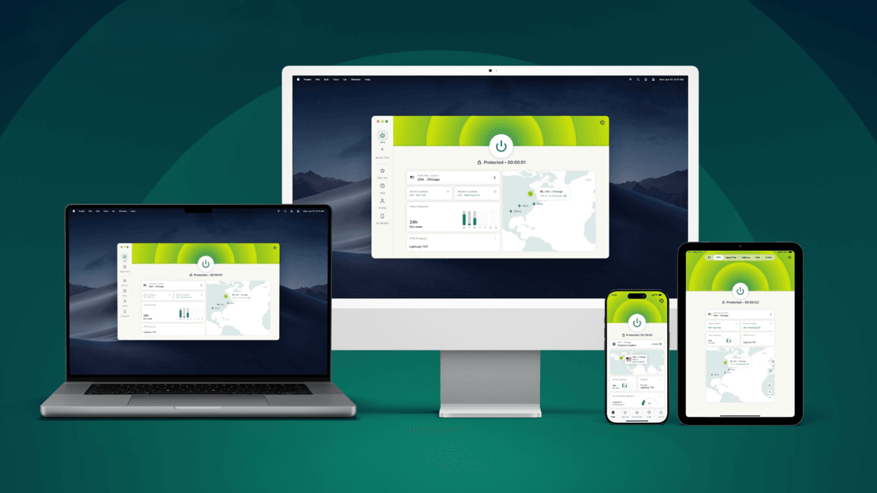 ExpressVPN installed across several devices
