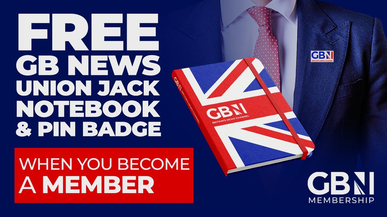 EXTENDED OFFER: Become a GBN Member and get a free Union Jack Notebook and GB News Pin Badge