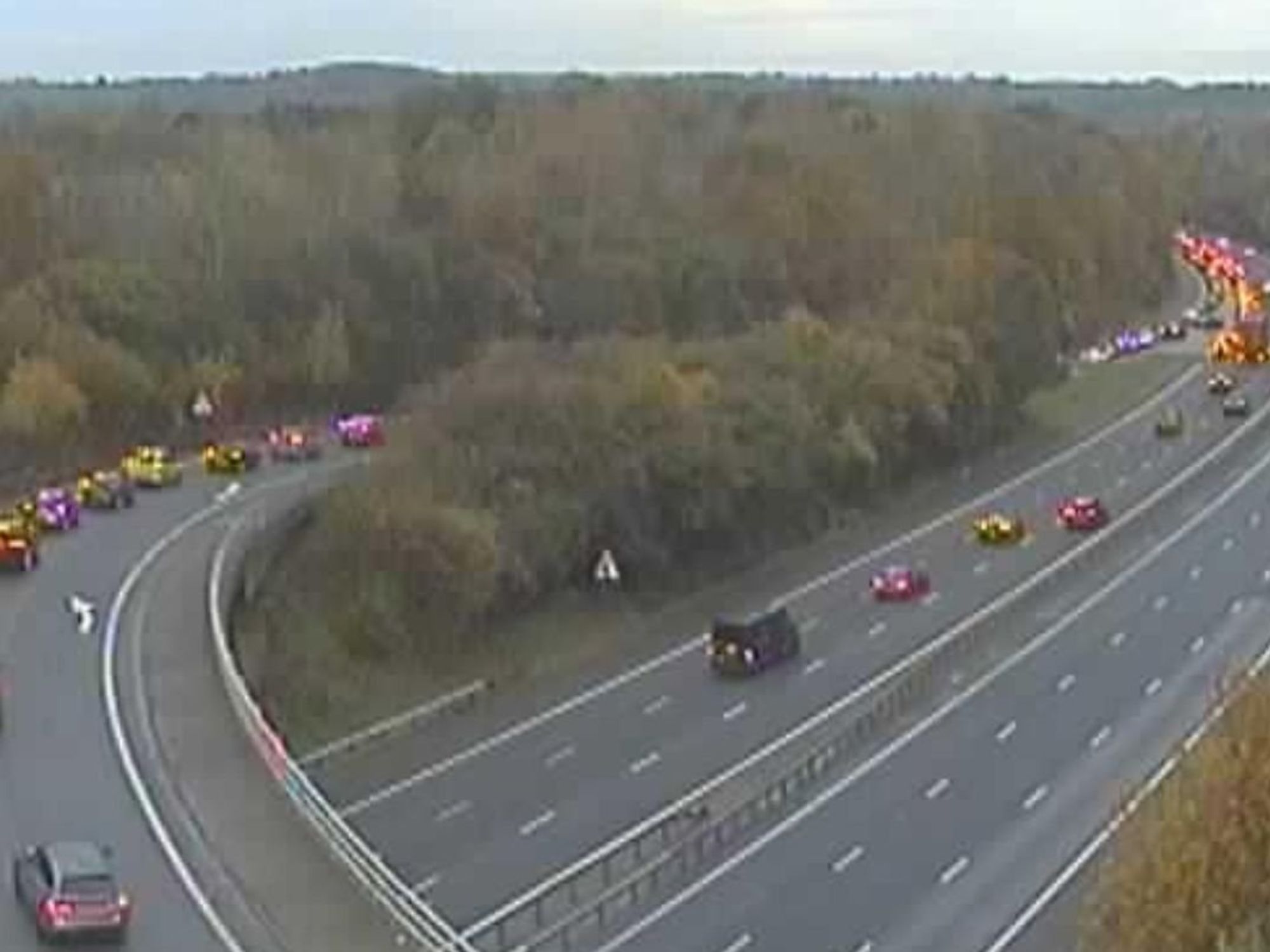 Extensive repair and recovery works will take place on the M40