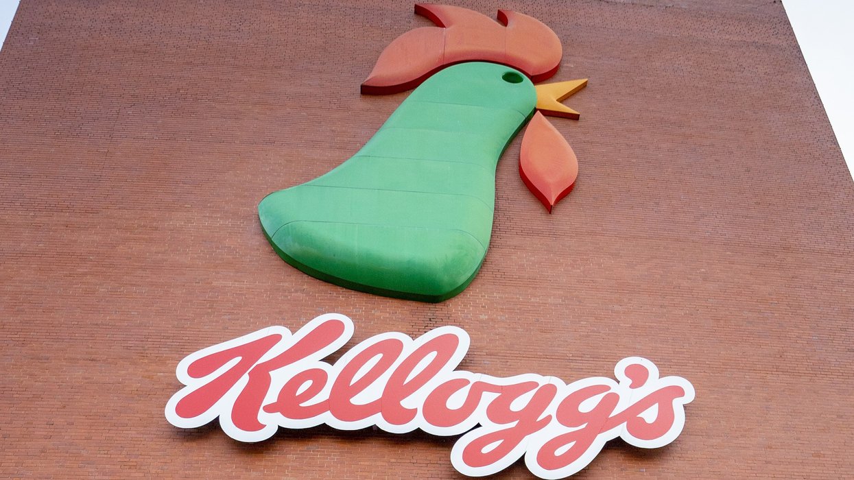 Exterior of Kellogg's factory