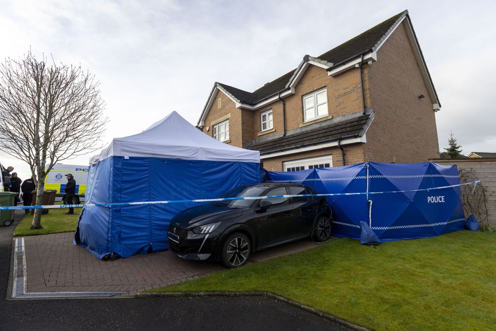 Exterior of Nicola Sturgeon and Peter Murrell's house