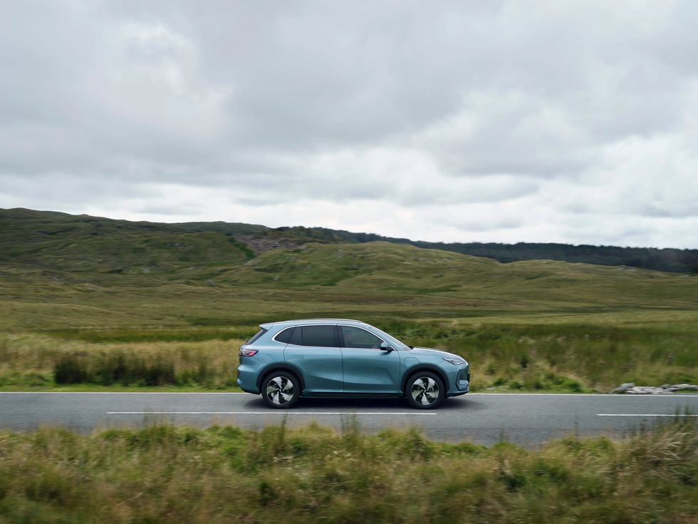 Exterior of the Geely EX5