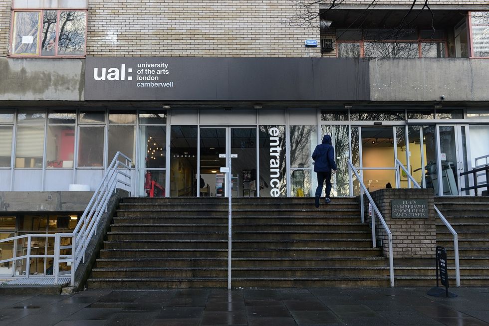 Exterior of The University of the Arts London