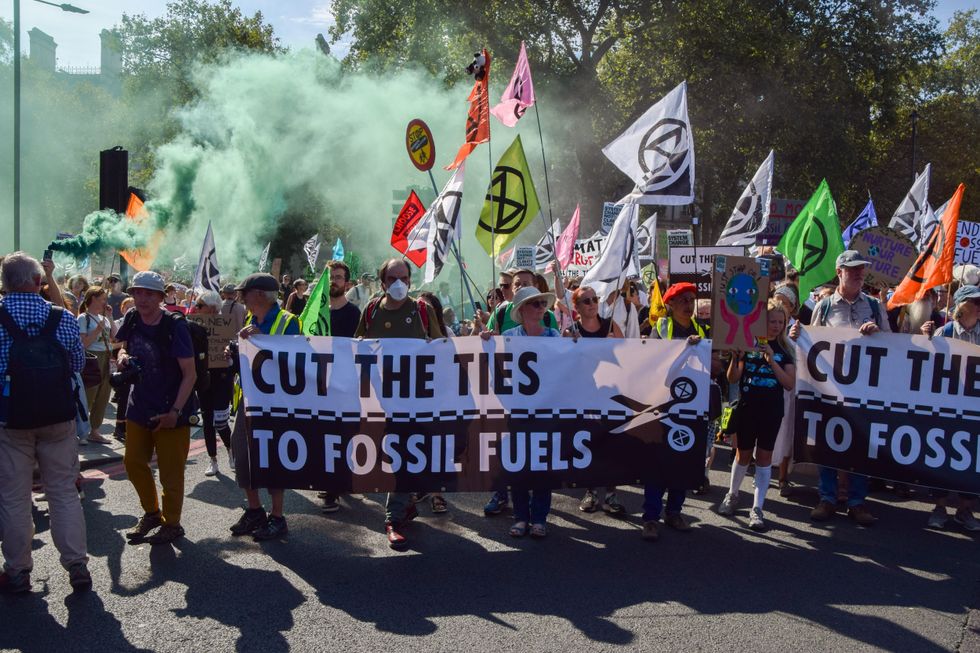Extinction Rebellion activists