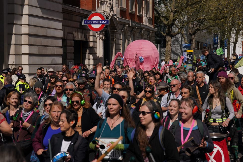 Extinction Rebellion have protests scheduled for every day this week