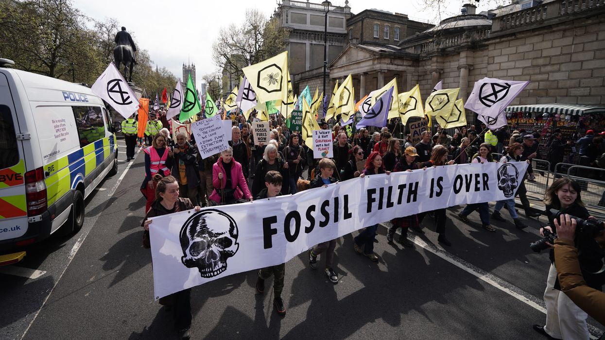 Extinction rebellion march