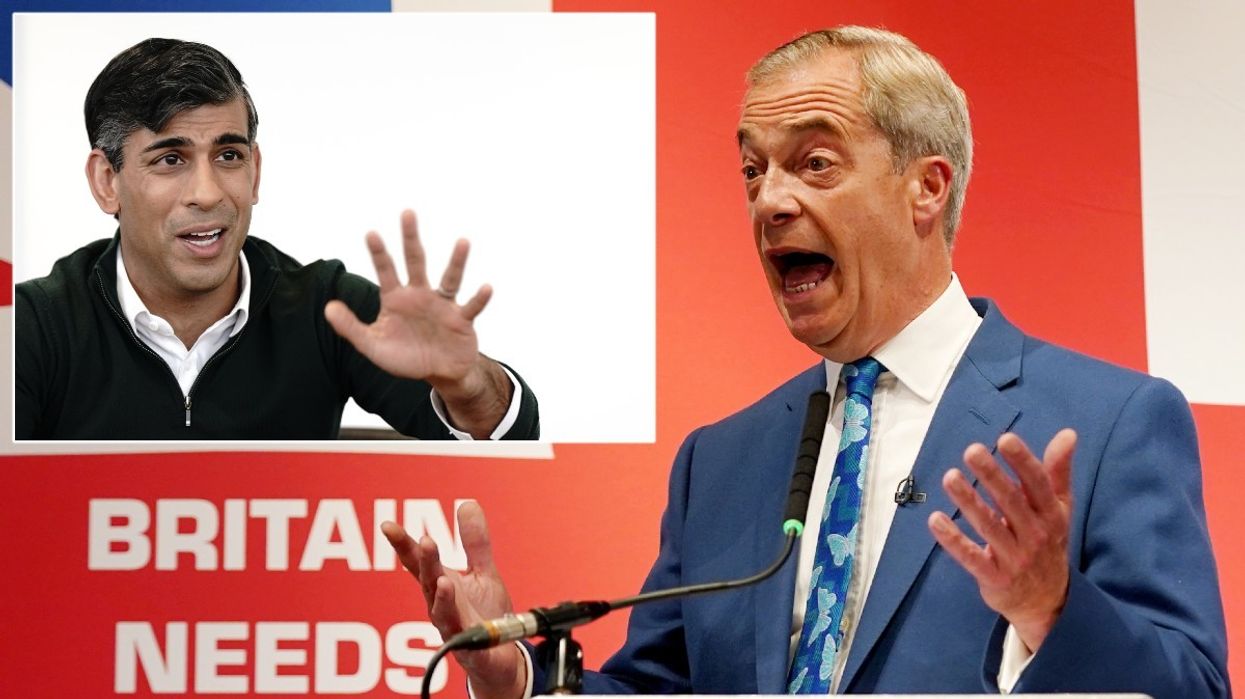 ‘Extinction territory!’ Farage’s election ‘game-changer’ forces Sunak’s Tories to fight for ‘survival’